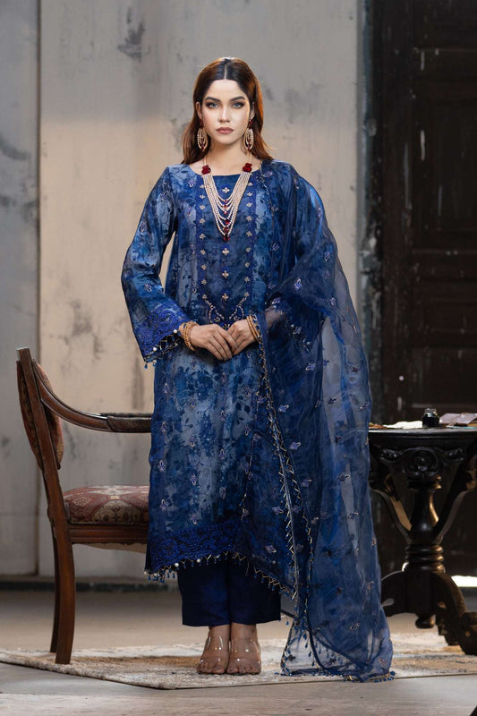 Khwaab Luxury Unstitched 4pcs